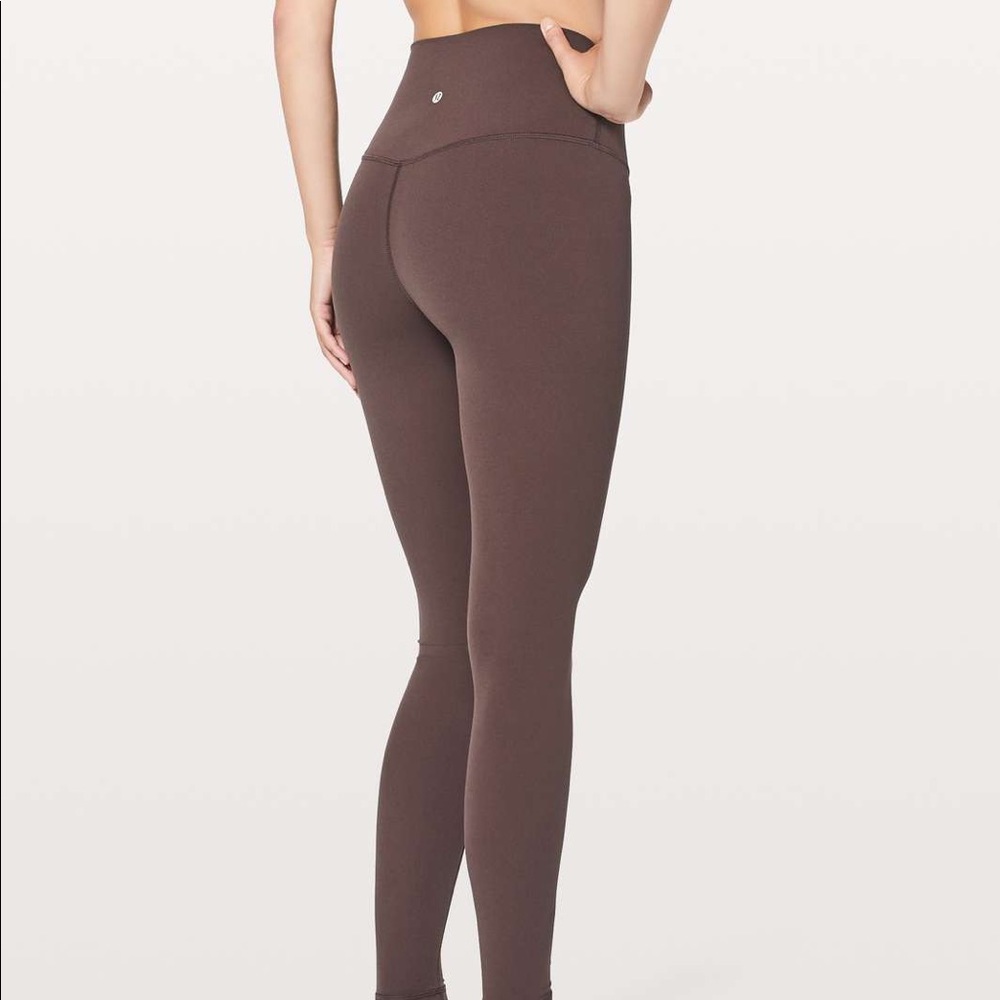 Lululemon Align Black Satin 28” Size 6